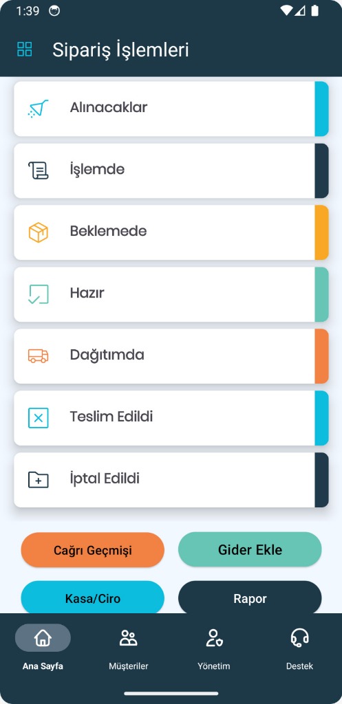 Seyitgazi Halı Yıkama Android Müşteri Arama